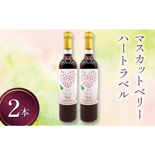 ふるさと納税 ワイン 赤ワイン 山口県 山陽小野田市 マスカットベリー ハートラベル 720ml 2本 ワイン 永山酒造 アルコール 酒 F6L-1373 720ml 2本