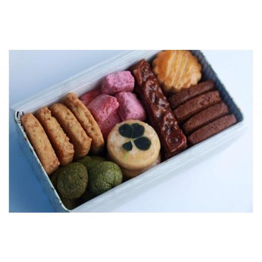 ふるさと納税 焼菓子・チョコレート クッキー 島根県 出雲市 プティ・ボヌール 7種類のオリジナルクッキー缶