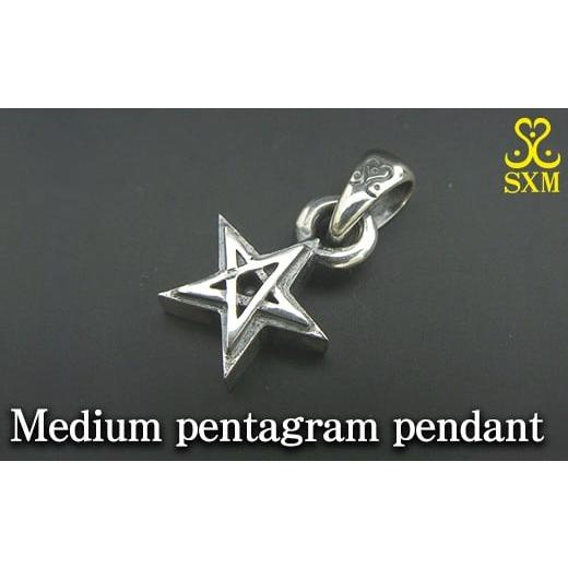 ふるさと納税 アクセサリー ペンダント 茨城県 常総市 Medium pentagram pendant