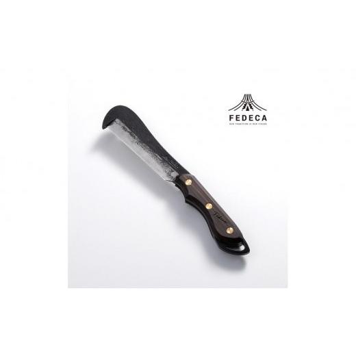 ふるさと納税 アウトドアグッズ 兵庫県 三木市  FEDECA 鍛造バトニング鉈 プレーン黒檀 001228_1