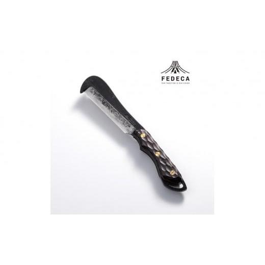 ふるさと納税 アウトドアグッズ 兵庫県 三木市 FEDECA 鍛造バトニング鉈 名栗黒檀 001229