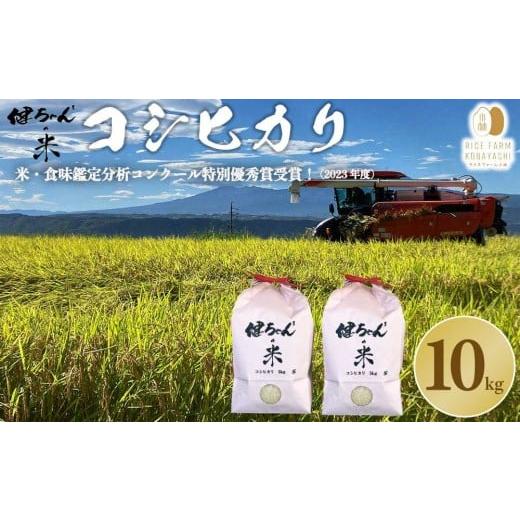 ふるさと納税 米 コシヒカリ 長野県 東御市 コシヒカリ白米10kg(5kg×2袋) 米・食味鑑定分析コンクール特別優秀賞受賞 冷めても美味しい健ちゃんちの米|ラ…