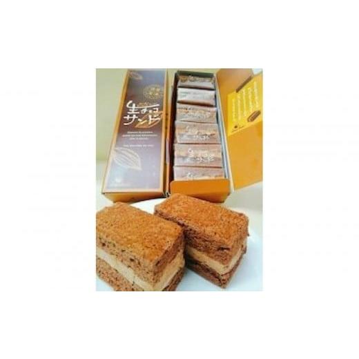 ふるさと納税 ケーキ・カステラ チョコレートケーキ 滋賀県 草津市 生チョコサンド6個入