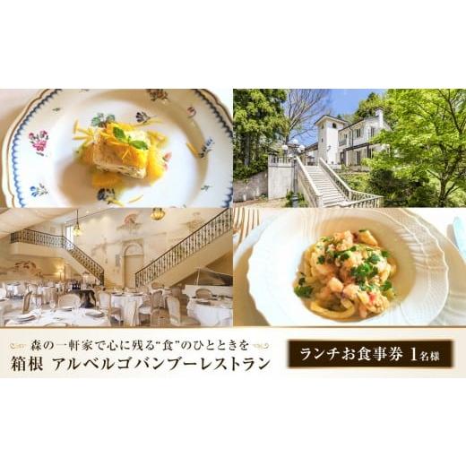 ふるさと納税 お食事券 神奈川県 箱根町 森の一軒家で心に残る“食"のひとときを 箱根アルベルゴバンブーレストラン ランチお食事券 1名様