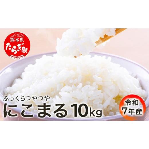 ふるさと納税 米 にこまる 熊本県 多良木町 令和7年 米 米どころ 多良木町産 にこまる 10kg 精米 お米 熊本県 産 白米 ご飯 お米 10キロ うるち米 ふっくら …