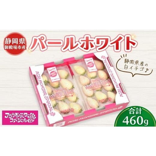 ふるさと納税 いちご 静岡県 御殿場市 甘い白イチゴ パールホワイト 230g×トレー2枚 計460g | いちご 苺 果物 静岡県 2026年1月上旬〜4月中旬頃に順次発送予…