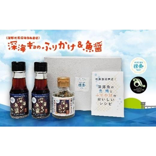 ふるさと納税 魚貝類 愛知県 蒲郡市 G0718 形原漁港直送 深海からの贈物 深海ギョの魚醤とふりかけ 魚醤づくしセット