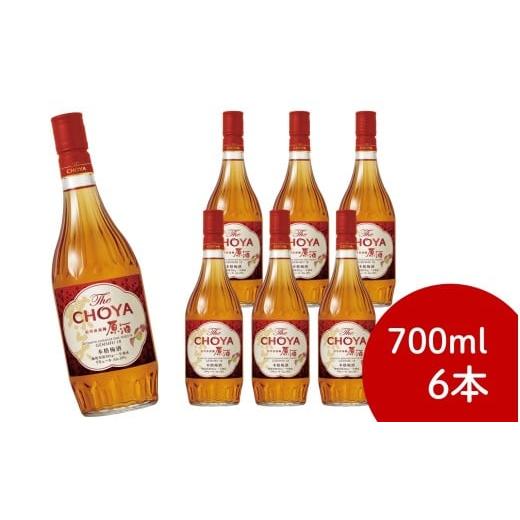 ふるさと納税 お酒 リキュール 和歌山県 すさみ町 梅酒 ザ・チョーヤ 紀州南高梅原酒 700ml×6本 (1ケース)