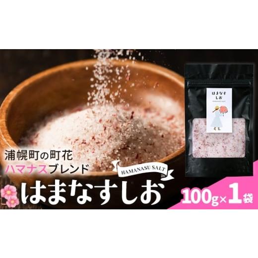ふるさと納税 塩・だし 北海道 浦幌町 はまなすしお 100g×1袋 ハマナス 塩 岩塩 uni [60日以内に出荷予定]北海道 浦幌町 ハマナスの花 花びら 日本のバラ …