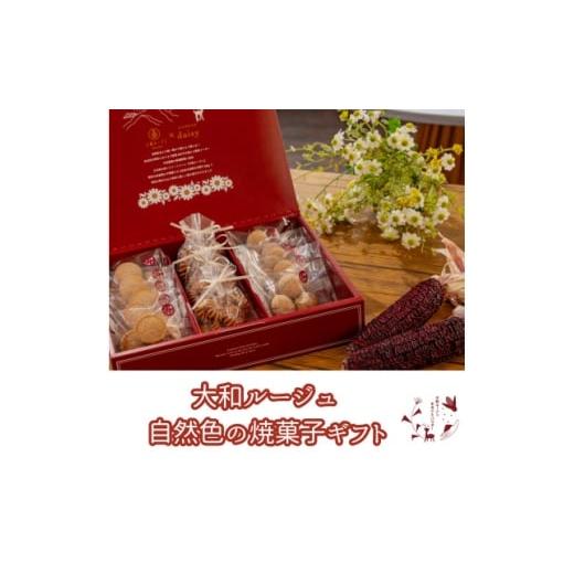 ふるさと納税 焼菓子・チョコレート クッキー 奈良県 天理市 大和ルージュ 自然色の焼菓子ギフトY-30 1713034