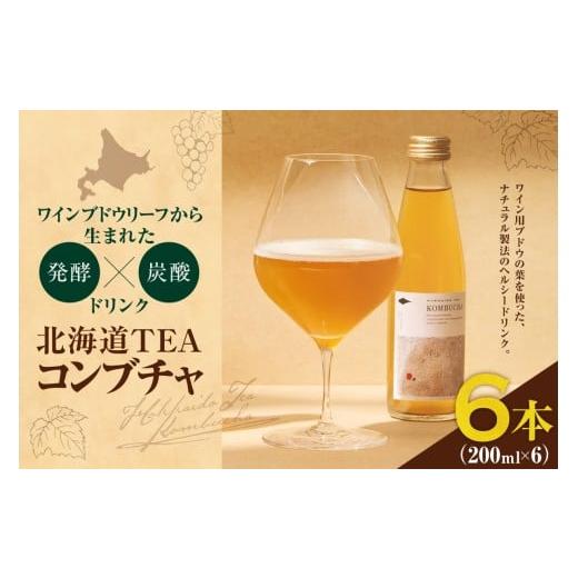 ふるさと納税 炭酸飲料 北海道 余市町 北海道TEAコンブチャ ブドウリーフ発酵 炭酸ドリンク 健康志向 甘さ控えめ