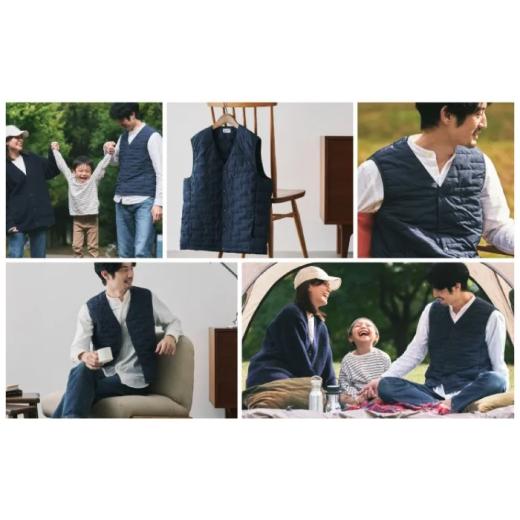 ふるさと納税 服 男 広島県 福山市 ベスト 洗えるダウンベスト「L・A・F」 Mサイズ 毎日使えるエシカルダウンベスト 広島県福山市／イシケン株式会社 ダウンベ…_8