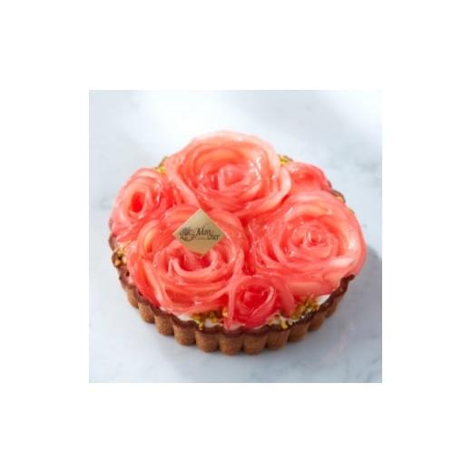 ふるさと納税 ケーキ・カステラ 兵庫県 尼崎市 パティスリー モンシェールのタルト・ローズポワール(15cm・3〜4名様) 1382170