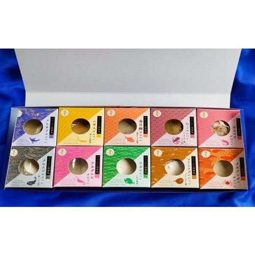 ふるさと納税 菓子 煎餅 愛知県 蒲郡市 G0719 プレミアム深海魚ギフトセット(10種)