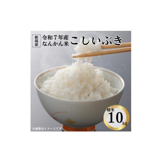 ふるさと納税 米 新潟県 見附市 令和7年産 新潟産なんかん米こしいぶき 精米10kg