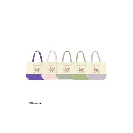 ふるさと納税 カバン 手提げ 岐阜県 大垣市 クッピーラムネコラボアイテム のこり染×トートバッグ ブルーベリー ブルーベリー