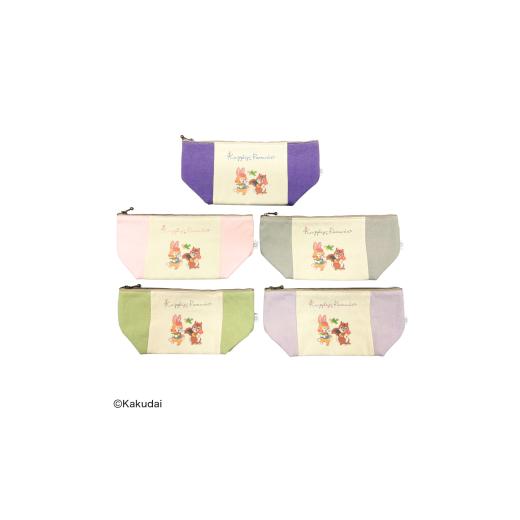 ふるさと納税 タオル・寝具 フェイスタオル 岐阜県 大垣市 クッピーラムネコラボアイテム のこり染×ポーチ くり くり