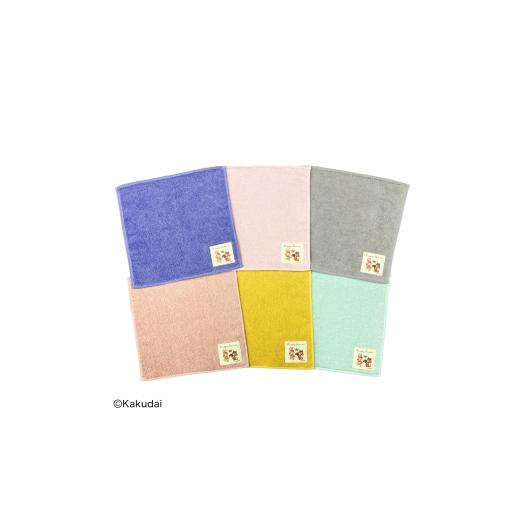 ふるさと納税 小物 ハンカチ・スカーフ 岐阜県 大垣市 クッピーラムネコラボアイテム のこり染×ミニタオル あずき あずき