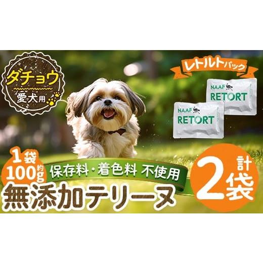 ふるさと納税 肉 鹿児島県 姶良市 a1090-A 保存料・着色料 不使用 愛犬用無添加テリーヌ レトルトパック ダチョウテリーヌ2袋(1袋約100g・合計約200g) Nフード…