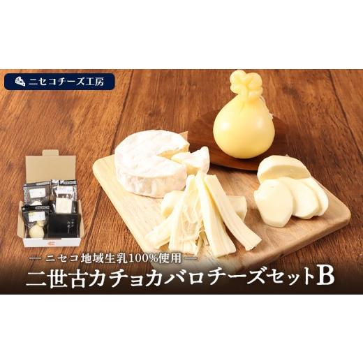 ふるさと納税 加工品等 チーズ 北海道 ニセコ町 ニセコチーズ工房 二世古カチョカバロチーズセット B 43021