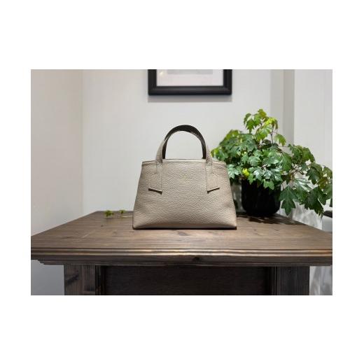 ふるさと納税 カバン トートバッグ 和歌山県 白浜町 革職人が作った本革トートバッグXSシュリンク トープ トープ