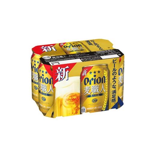 ふるさと納税 ビール 地ビール 沖縄県 東村  定期便：6回 オリオンビール オリオン麦職人 350ml×24本 オリオン 発泡酒 orion 沖縄 青い海 リゾート 夏 爽快感…の画像