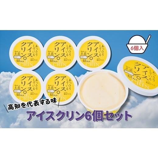 ふるさと納税 菓子 アイス 高知県 いの町 Made in 土佐 アイスクリン6個(高知アイス)