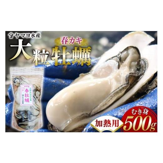 ふるさと納税 牡蠣 生牡蠣 宮城県 気仙沼市 期間限定発送 ヤマヨ水産の牡蠣 加熱用 500g [5月前半〜出荷] 気仙沼市物産振興協会 宮城県 気仙沼市 20565983 …