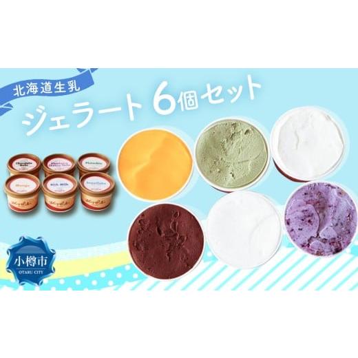 ふるさと納税 アイス・ヨーグルト ジェラート 北海道 小樽市 ジェラート 100ml×6個セット 全6種 北海道産生乳使用 北海道 石狩市 牧場 搾りたて 生乳 ジェラ…