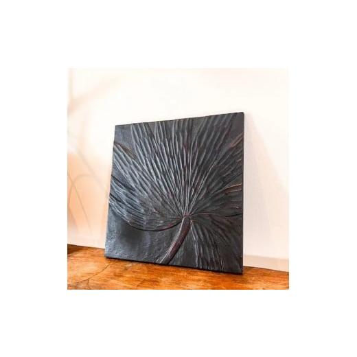 ふるさと納税 家具 インテリア・寝具・収納 山梨県 甲斐市 彫刻壁掛けパネル(ヤシの木柄)BV-60