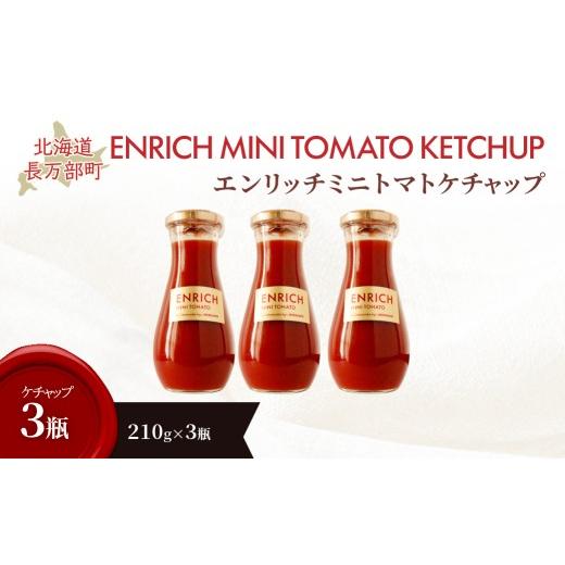 ふるさと納税 野菜類 加工品 北海道 長万部町 エンリッチミニトマトケチャップ210g×3瓶 ふるさと納税 人気 おすすめ ランキング エンリッチミニトマト トマト…