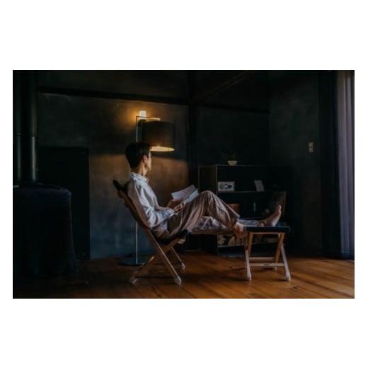 ふるさと納税 家具 長野県 伊那市 pioneer plants / ChairとOttomanのセット | 伊那市 信州 長野 ふるさと納税 木製品 木 椅子 いす イス チェア オットマン …