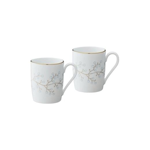 ふるさと納税 食器・グラス 愛知県 みよし市 ノリタケ ホワイトベル マグカップペア 1681161