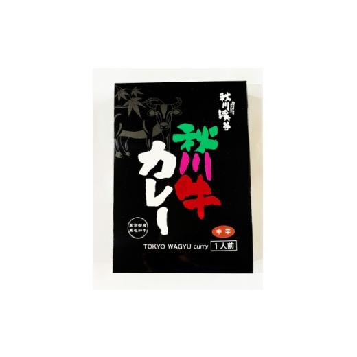 ふるさと納税 加工品等 レトルト 東京都 あきる野市 秋川牛レトルトビーフカレー 中辛 1709571