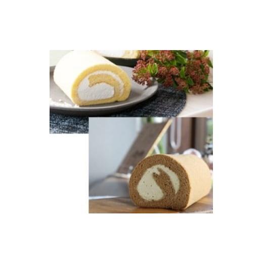 ふるさと納税 ケーキ・カステラ 富山県 砺波市 グルテンフリー 高道(たかんど)ロール 2本セット プレーン&amp;ほうじ茶(冷凍)麹スイーツ 1701850