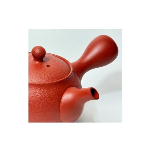 ふるさと納税 陶磁器・漆器・ガラス 愛知県 常滑市 春秋 10号朱艶消梨皮新小丸急須 4-604|陶器 やきもの 焼き物 手作り 職人 春秋窯 鋳込み 伝統工芸品 工…