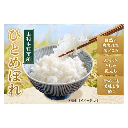 ふるさと納税 米 ひとめぼれ 秋田県 由利本荘市 《定期便4ヶ月》令和7年産 白米 特別栽培米 ひとめぼれ 10kg（5kg×2袋）秋田県産 ひとめぼれ 米 お米 白米 精…_3