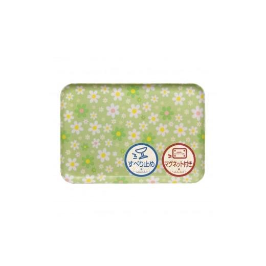 ふるさと納税 雑貨・日用品 和歌山県 和歌山市 TATSU-CRAFT マグネットトレー M 33cm マーチ GR グリーン すべり止め付き [Tk1092] グリーン