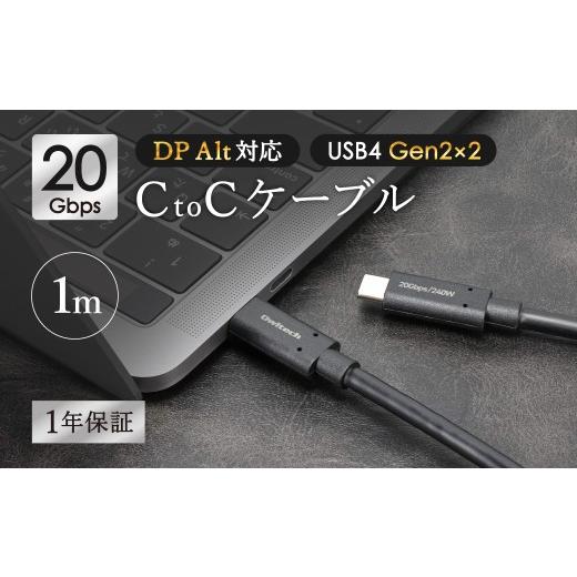 ふるさと納税 電化製品 神奈川県 海老名市 Owltech(オウルテック) 高速転送 最大20Gbps/PD240W充電 USB Type-C to USB Type-Cケーブル 1m OWL-CB20G01CC10-BK…