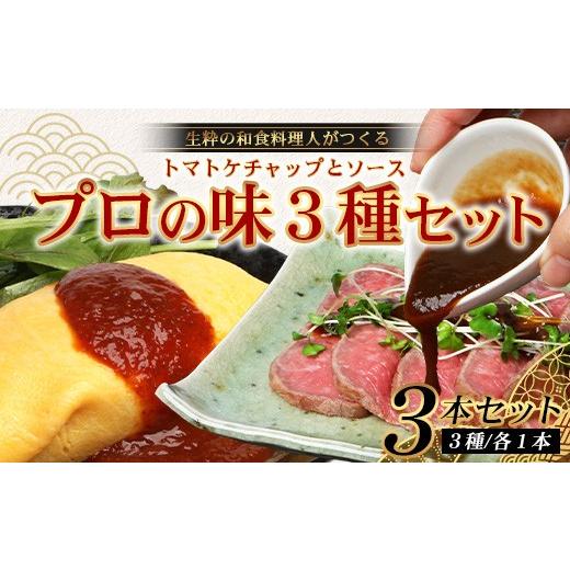 ふるさと納税 調味料・油 ドレッシング 鹿児島県 南大隅町 先行予約・数量限定 日本料理人が作る とまとケチャップとソース プロの味3種類セット/とまとケ…
