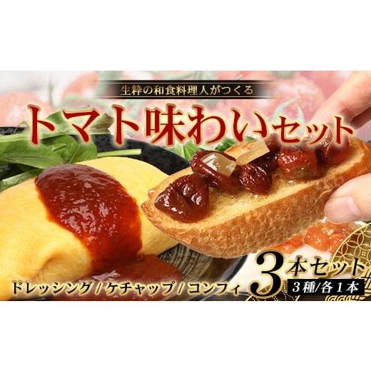 ふるさと納税 調味料・油 ドレッシング 鹿児島県 南大隅町 先行予約・数量限定 日本料理人が作る トマト味わいセット/とまとケチャップ(170g×1瓶)とまとコ…