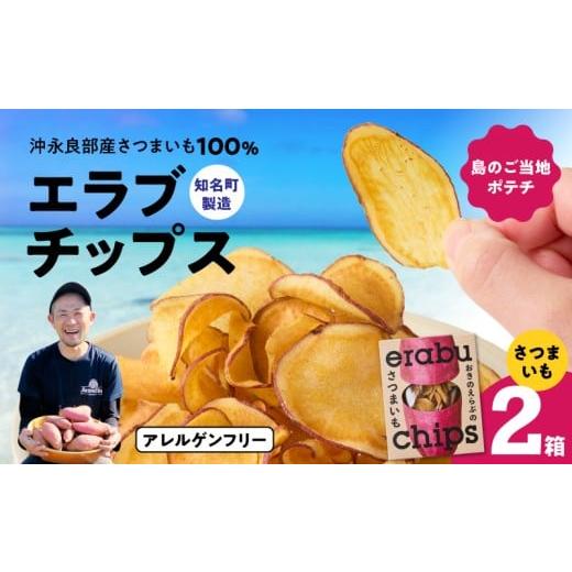 ふるさと納税 菓子 スナック 鹿児島県 知名町 erabu chips(さつまいも) 2箱セット C068-002-02