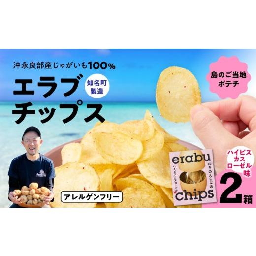 ふるさと納税 菓子 スナック 鹿児島県 知名町 erabu chips(ハイビスカスローゼル) 2箱セット C068-003-02