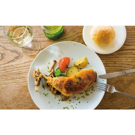 ふるさと納税 鶏肉 モモ 埼玉県 朝霞市 骨付き鶏モモ肉のパリパリコンフィ4本セット