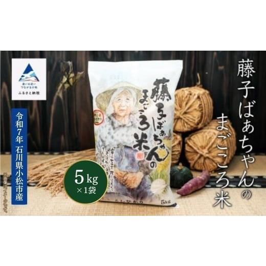 ふるさと納税 米 コシヒカリ 石川県 小松市 有機肥料米 コシヒカリ 藤子ばぁちゃんのまごころ米 こしひかり 5kg 令和7年産 コシヒカリ 精米 白米 こめ コメ …