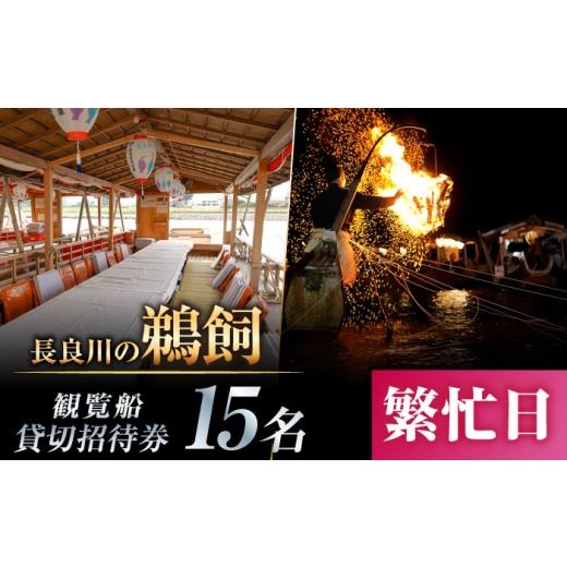 ふるさと納税 体験チケット 岐阜県 岐阜市 繁忙日 ぎふ長良川の鵜飼観覧船貸切招待券 岐阜 観光 チケット 岐阜市/鵜飼観覧船事務所 ANBA009 ?忙日