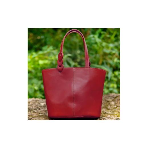 ふるさと納税 カバン トートバッグ 奈良県 奈良市 トートバッグ ミニ ボルドー ( 単色 ) レザー バッグ 鞄 かばん カバン レディース メンズ おでかけ おしゃ…