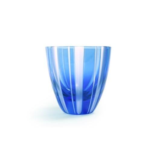 ふるさと納税 雑貨・日用品 グラス 東京都 台東区 浅草切子 KANA KURITA「ぐい呑 子持縞 青藍／金赤 艶消し 」ペアセット 木箱入り| 切子 花切子 切子ガラス …_2