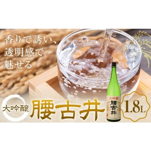 ふるさと納税 日本酒 大吟醸酒 千葉県 勝浦市 腰古井 大吟醸 1.8L 1本 有限会社 滝口商店[30日以内に出荷予定(土日祝除く)]千葉県 勝浦市 日本酒 酒 大吟醸 …