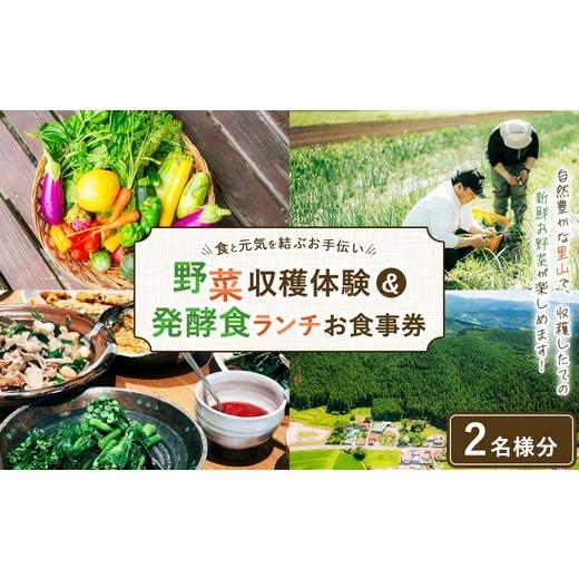 ふるさと納税 イベントやチケット等 栃木県 那須町 ＼食と元気を結ぶお手伝い/農村レストラン 飛火鞍 収穫体験&発酵食ランチのお食事のペアチケット 〔D-85…